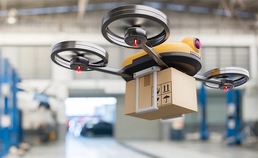 drone delivery - Supper Middle East Logistics